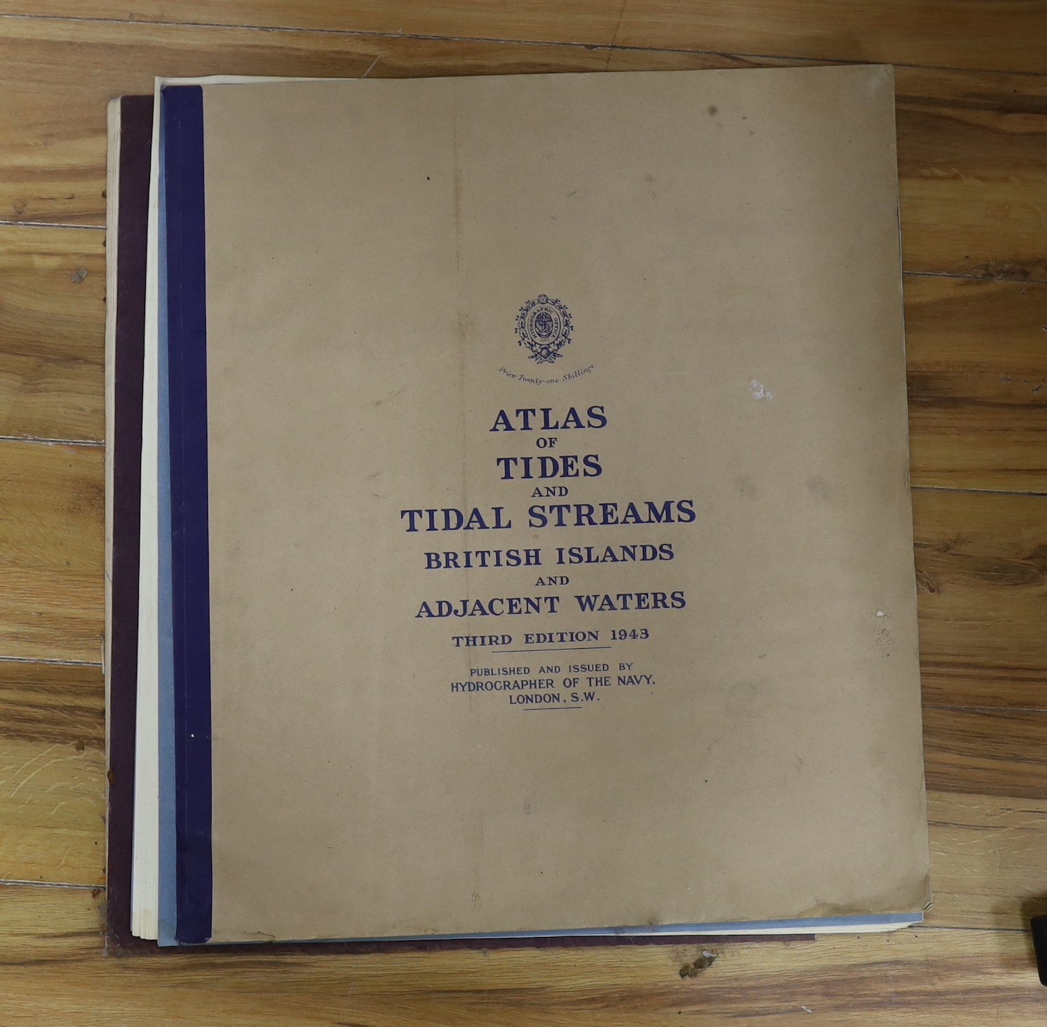 Three atlases of tidal streams British islands and adjacent waters